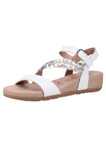 Tamaris, Damen Sandalen, Gold / Silber / Wei&szlig;