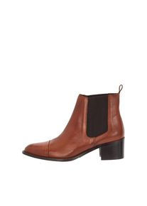 Bianco, Damen Chelsea Stiefel, Rostbraun / Dunkelbraun