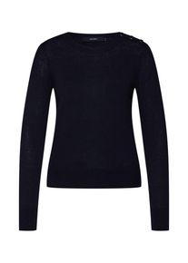 V&eacute;ro Moda VERO MODA, Damen Pullover 'VMMILDA LS O-NECK BUTTON BLOUSE BOO', Schwarz