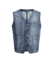 Jack & Jones JACK & JONES, Herren Denimweste, Blue Denim
