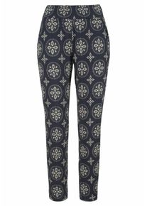 Lascana, Damen Strandhose, Beige / Anthrazit