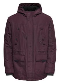 Only & Sons Only & Sons, Herren Kapuzenjacke 'onsMARTIN', Bordeaux