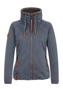 Naketano, Damen &Uuml;bergangsjacke 'Tittis Galore', Rauchblau