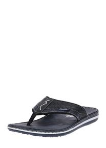 Rieker, Herren Sandalen '21083-14', Taubenblau / Wei&szlig;