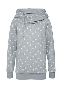 Only, Damen Pullover, Hellgrau / Wei&szlig;