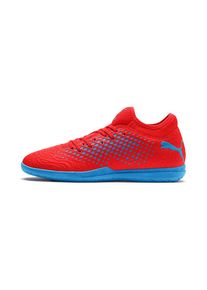 Puma, Herren Fu&szlig;ballschuhe 'Future 19.4 IT', Hellblau / Rot