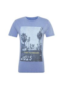 Jack & Jones JACK & JONES, Herren T-Shirt 'JORCITYACID TEE SS CREW NECK', Blau
