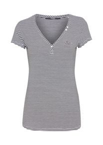 Guess, Damen Shirt 'SERAFINO', Schwarz / Wei&szlig;