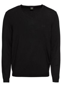 BOSS, Herren Pullover 'Vallum 10211953 01', Schwarz