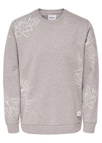 Only & Sons Only & Sons, Herren Sweatshirt, Greige