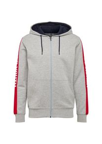 Jack & Jones JACK & JONES, Herren Sweatjacke 'POPS', Hellgrau