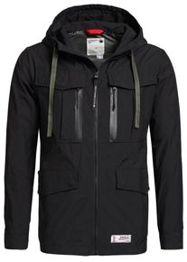 Khujo, Herren Jacke 'Steve', Schwarz