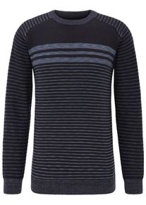 PETROL INDUSTRIES, Herren Pullover, Taubenblau / Schwarz