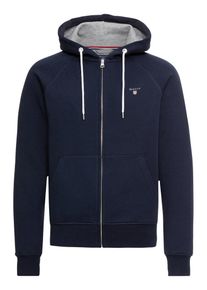 Gant, Herren Sweatjacke, Dunkelblau