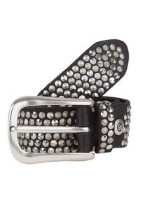 B.belt Handmade In Germany, Damen Nieteng&uuml;rtel, Schwarz