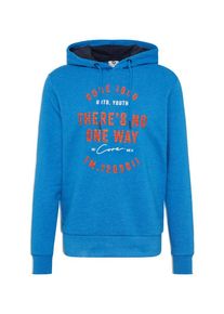 Jack & Jones JACK & JONES, Herren Sweatshirt, Himmelblau / Orange / Wei&szlig;