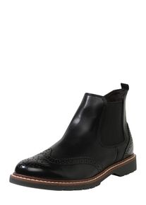s.Oliver RED LABEL, Damen Stiefelette 'Chelsea', Schwarz