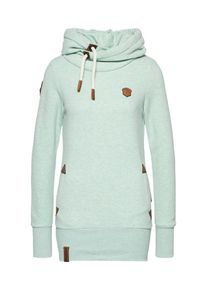 Naketano, Damen Pullover 'Darth', Braun / Mint