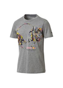 Puma, Herren T-Shirt 'Double Bull', Graumeliert