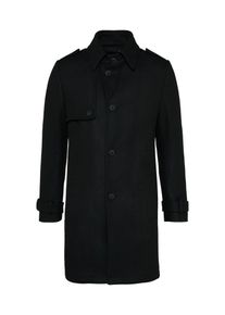 Drykorn, Herren Wollmantel 'SKOPJE', Schwarz