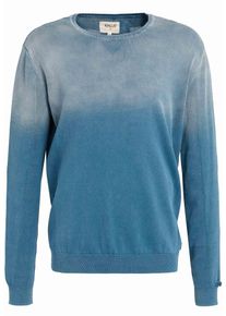 Khujo, Herren Pullover 'Spencer', Rauchblau / Himmelblau