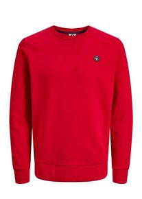 Jack & Jones JACK & JONES, Herren Sweatshirt, Neonrot