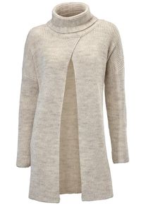 Heine, Damen Rollkragenpullover, Beige