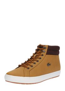 Lacoste, Herren Sneaker 'STRAIGHTSET', Rostbraun / Ocker / Honig / Dunkelgrau / Wei&szlig;