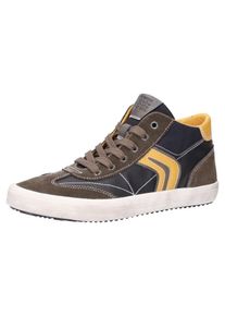 Geox, Sneaker, Braun / Gelb / Schwarz