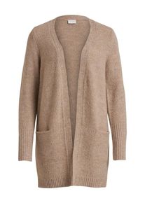 Vila, Damen Strickjacke 'Viplace', Beige