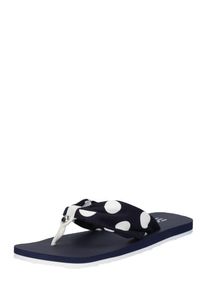 Esprit, Damen Slipper 'Denise dot', Navy / Wei&szlig;