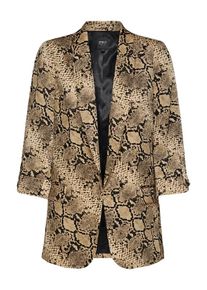 Only, Damen Blazer, Braun / Schwarz