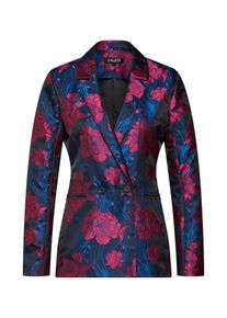 Mbym, Damen Blazer 'Milda', Blau / Rosa