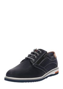 Bugatti, Herren Halbschuh 'Camaino Light', Nachtblau / Cognac / Wei&szlig;