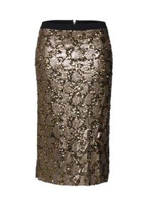 Pop Copenhagen, Damen Rock, Champagner / Schwarz