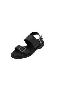 EDITED, Damen Sandale 'Kalea', Schwarz