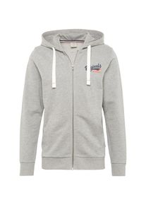 Jack & Jones JACK & JONES, Herren Sweatjacke 'SUMMERTIME', Hellgrau