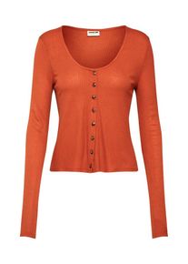Noisy may, Damen Shirt 'NMHENLEY L/S', Orange