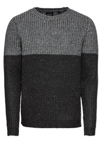 Only & Sons Only & Sons, Herren Pullover, Anthrazit / Graumeliert