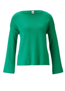 Heine, Damen Feinstrickpullover, Gr&uuml;n