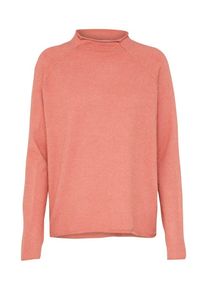 Pieces, Damen Pullover 'PCASTRID LS KNIT CLW', Rostrot