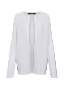 V&eacute;ro Moda VERO MODA, Damen Strickjacke 'VMNO NAME POINTELLE LS OPEN CARDIGAN', Hellblau