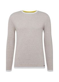 Esprit, Herren Sweatshirt, Beige / Wei&szlig;
