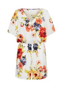 Vila, Damen Jumpsuit 'ROSALINA', Mischfarben / Wei&szlig;