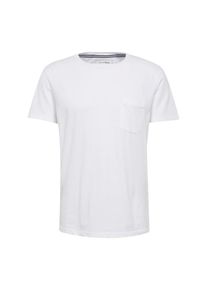 Tom Tailor Denim, Herren T-Shirt 'NOS solid tee with pocket', Wei&szlig;