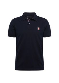 Tommy Hilfiger, Herren Poloshirt 'ICON MINI BADGE REGULAR', Schwarz