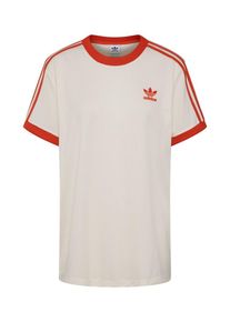 adidas originals, Damen T-shirt '3-STRIPES TEE', Creme / Orangerot