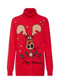 FROG BOX Frogbox, Damen Pullover, Rot