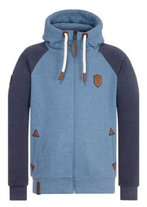 Naketano, Herren Sweatjacke, Marine / Hellblau