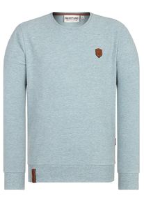 Naketano, Herren Sweatshirt 'Al K.Ohol', Pastellblau